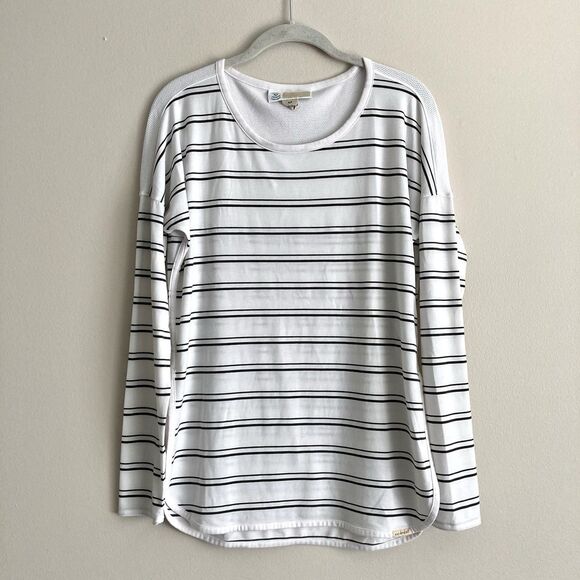 ExOfficio Womens Bugs Away Striped Long Sleeve Pullover Shirt Size Small - Picture 1 of 13